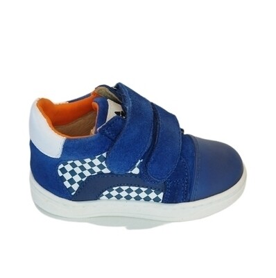 Acebos  hoge sneaker blauw