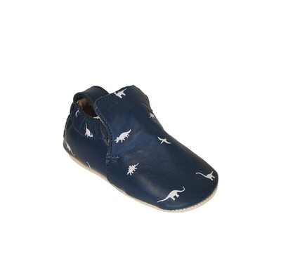 Easy peasy pre-stapper/pantoffel blauw