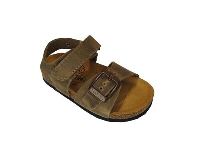 Plakton sandaal jongens kaki