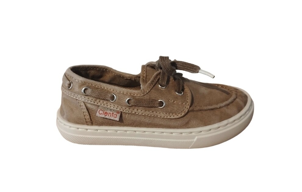 Cienta bootschoen bruin/ beige