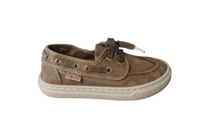 Cienta bootschoen bruin/ beige