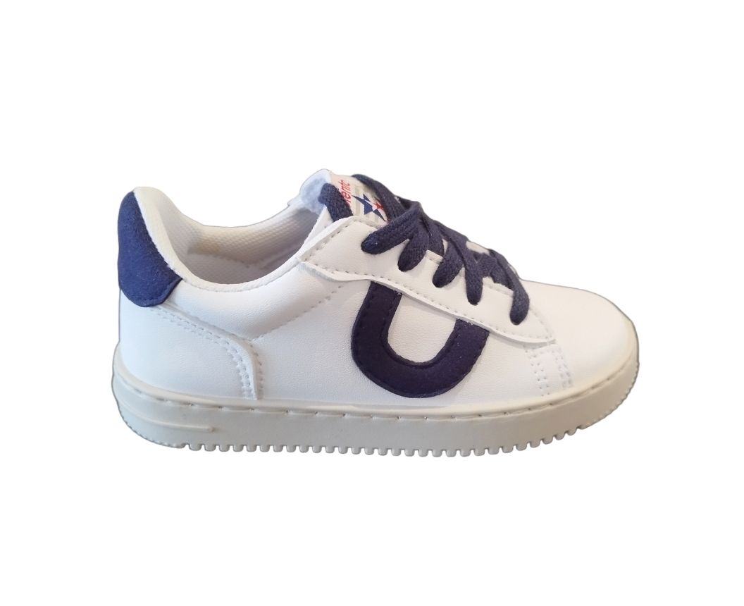 Cienta sneaker wit blauw