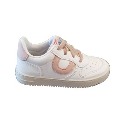 Cienta sneaker wit roze