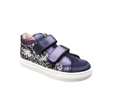 Acebos sneaker donkerblauw met glitter
