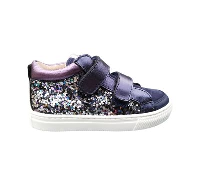 Acebos sneaker donkerblauw met glitter