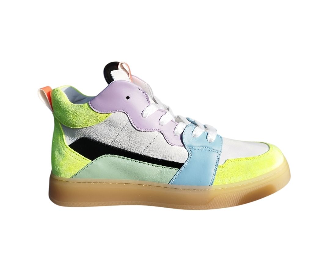 ZEDO hoge witte sneaker