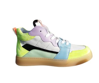 ZEDO hoge witte sneaker