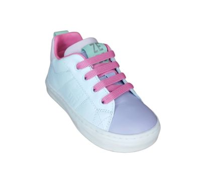 ZEDO Sneaker MEISJES WIT ROZE