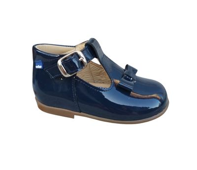 Stabifoot Ballerina blauw met strikje