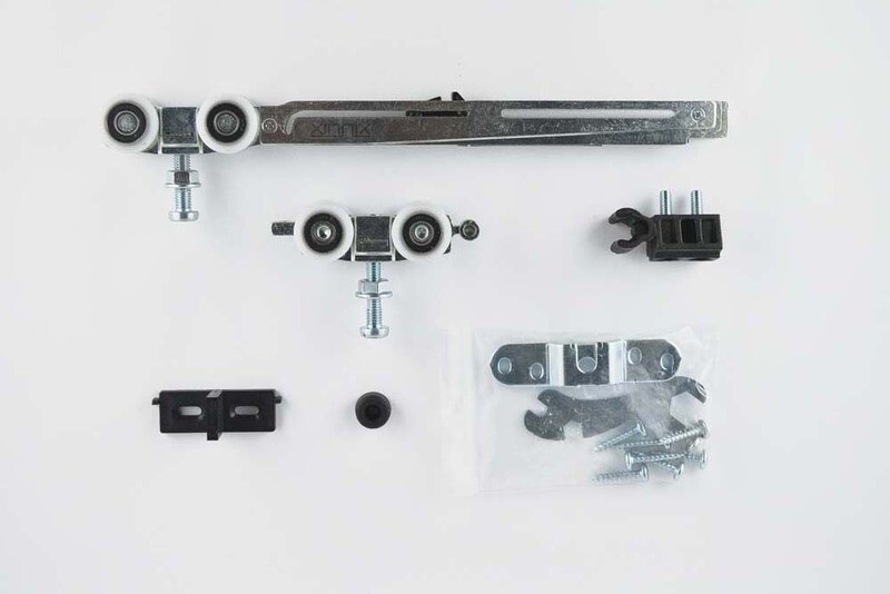 Schuifdeursysteem X5 Kit (softclose + stop) incl. rail