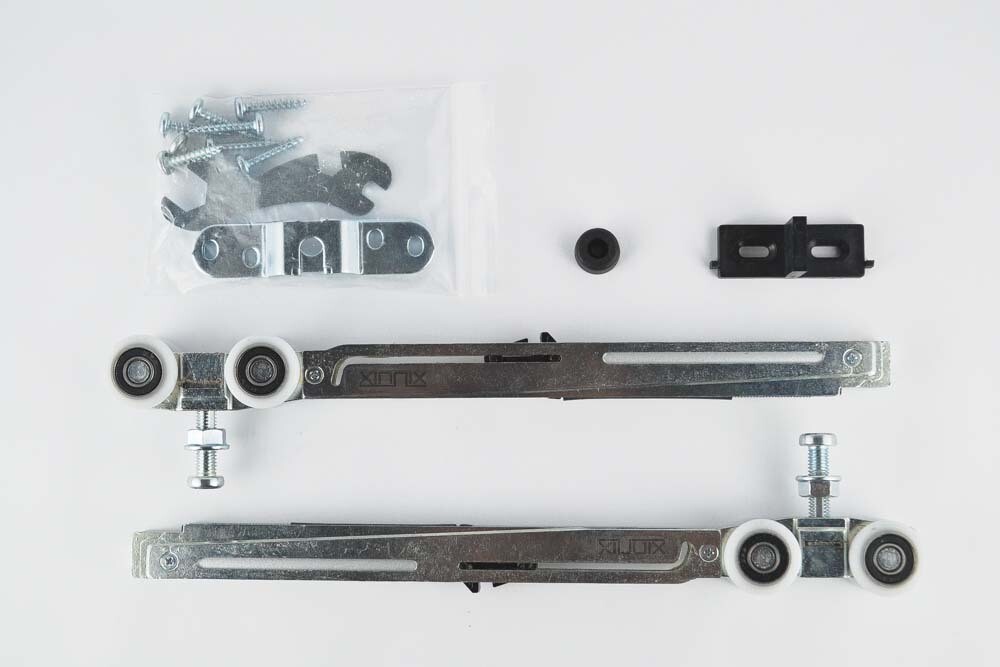 Schuifdeursysteem X5 Kit (2 softcloses) incl. rail