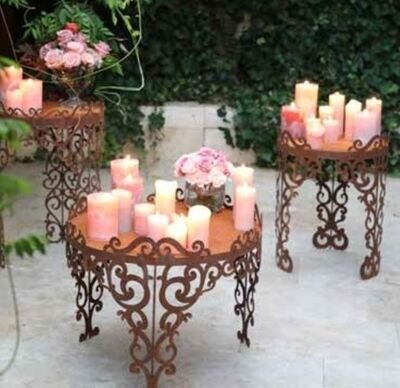 Tafel Angelo Barok H68 Dia 50cm
