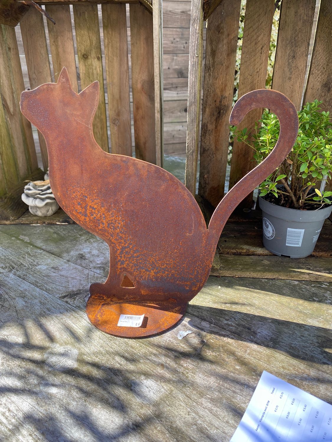 Kat met hart Kat met hart