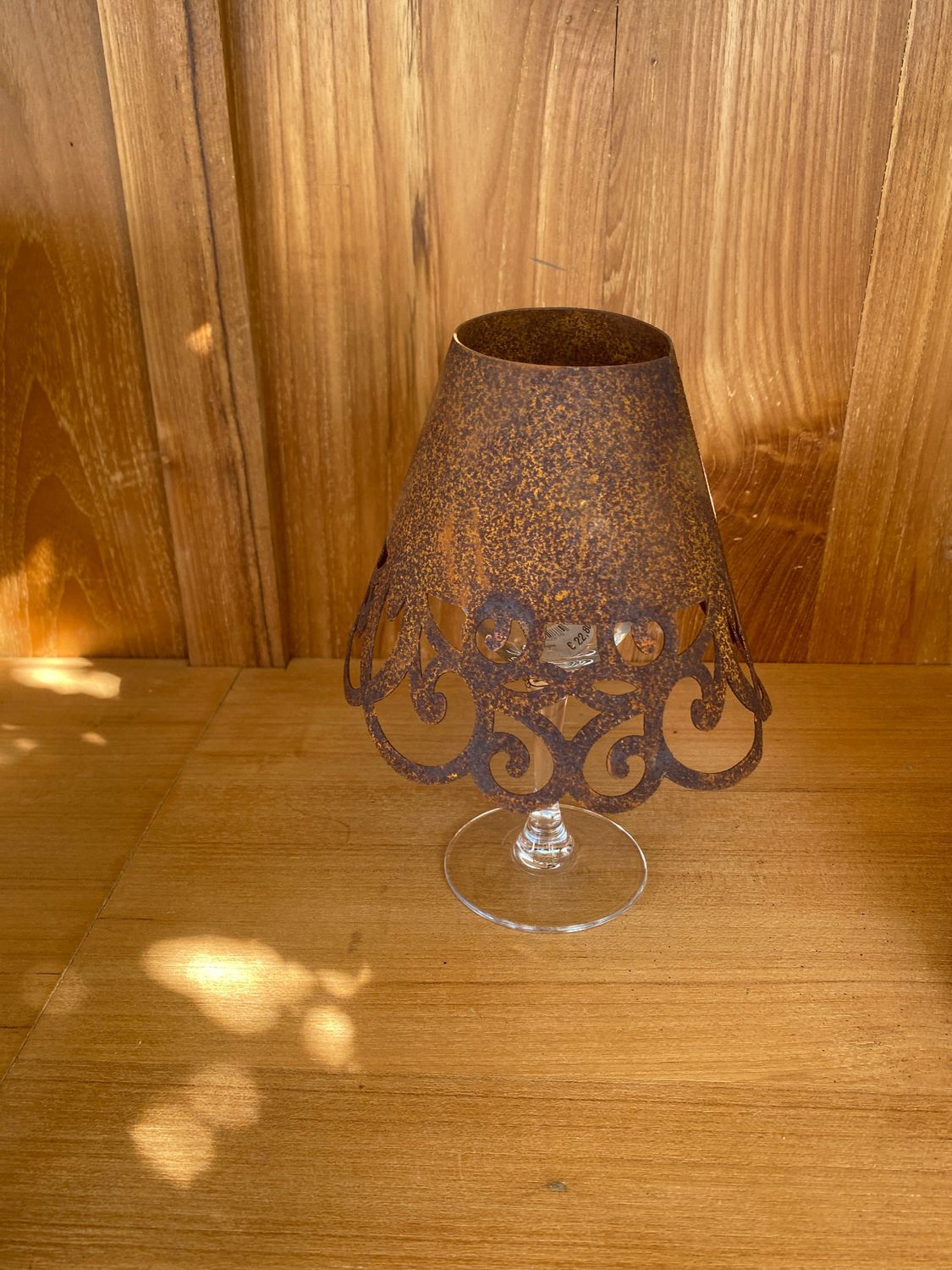 Lampekap Lucca wijnglas