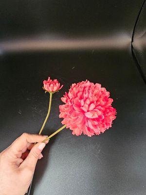 Mum spray 63cm salmon