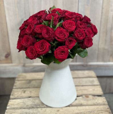 Rozen boeket FBR-401 Rood