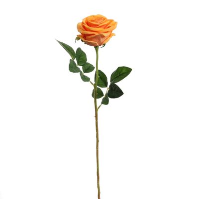 Velvet rose 60cm orange