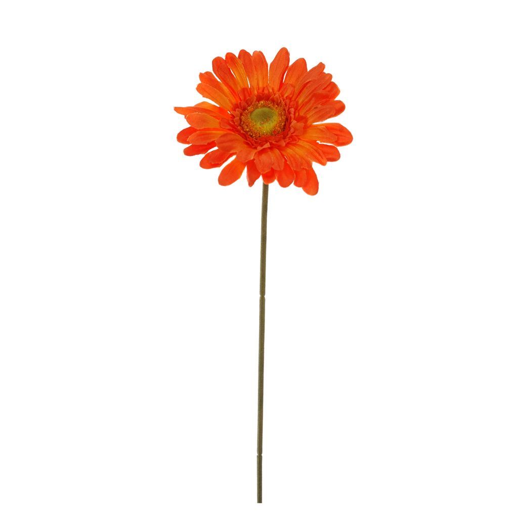 Single gerbera 56cm orange Single gerbera 56cm orange