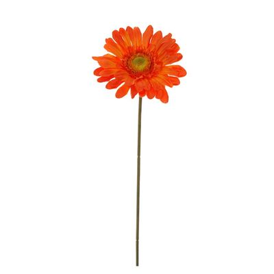 Single gerbera 56cm orange