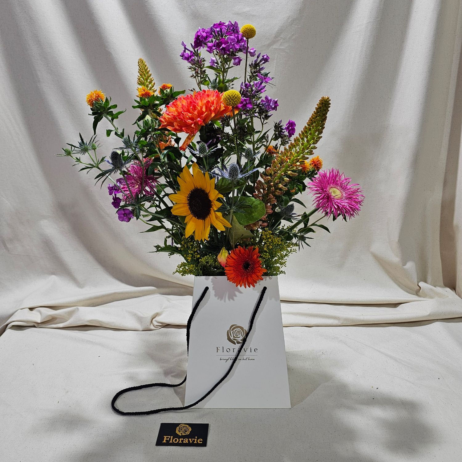 Bloementasje FBT-102 kleurrijk Bloementasje FBT-102 kleurrijk