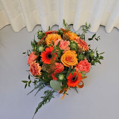 Bloemstuk orange Bloemstuk orange