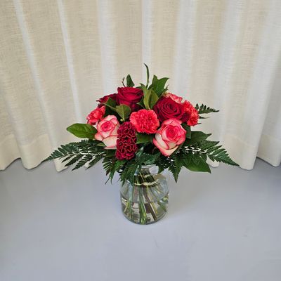 Vaasboeket FRV-903 Rozen rond