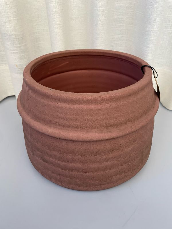 Orch.pot D29,5 CHIVE BRICK