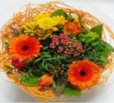 boeket sisal oranje boeket sisal oranje