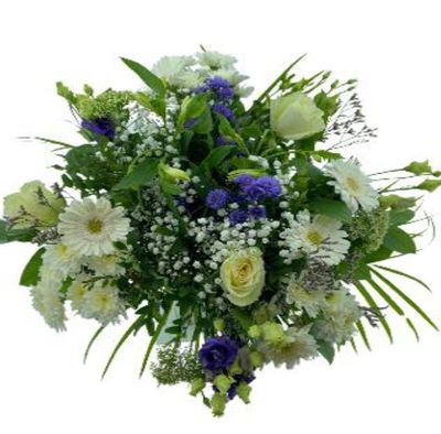 boeket large witblauw boeket large witblauw
