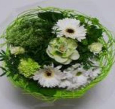 boeket sisal wit boeket sisal wit