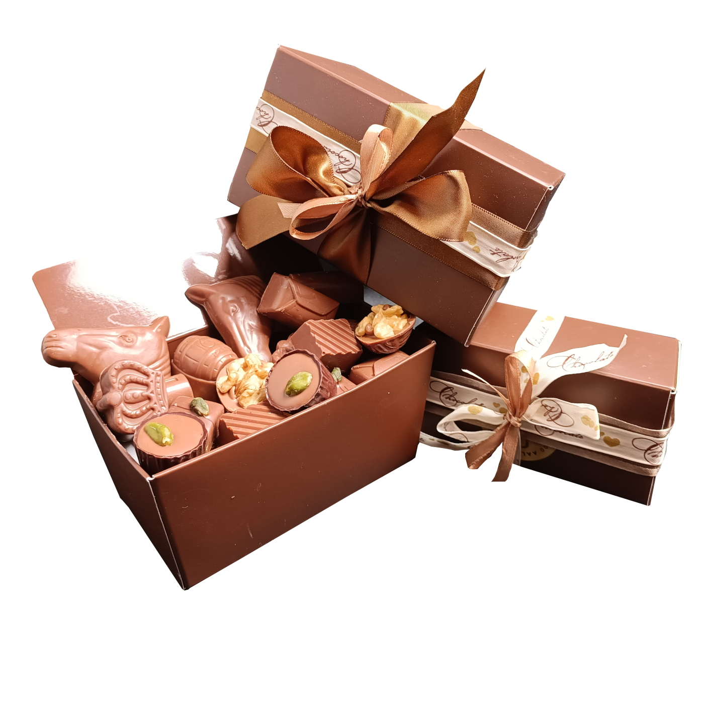 Assortiment pralines - melk chocolade