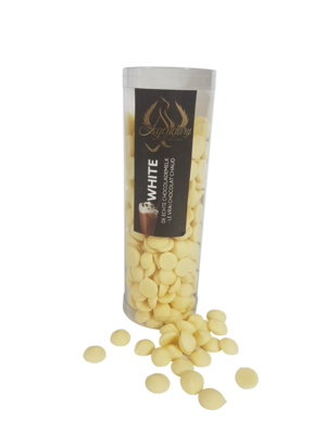 Callebaut Callets - Belgian white chocolate - 175 gram tube