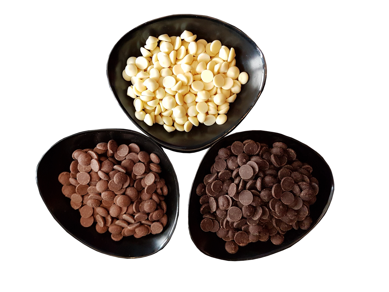 Callebaut Callets - Belgian originals chocolate set (Milk+Dark+White)