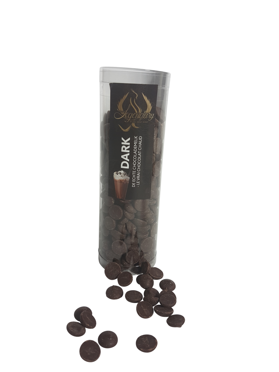 Callebaut Callets - Belgische donkere chocolade - 175 gram tube