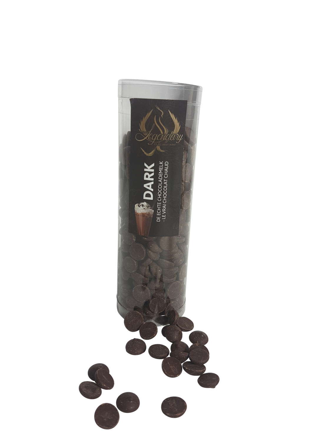 Callebaut Callets - Belgian dark chocolate - 175 gram tube
