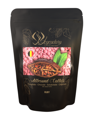 Callebaut Callets - Belgische ruby chocolade (250gr-500gr-1Kg)