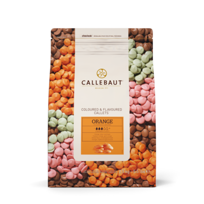 Callebaut Callets - Appelsien - 2,5 kg (orange)