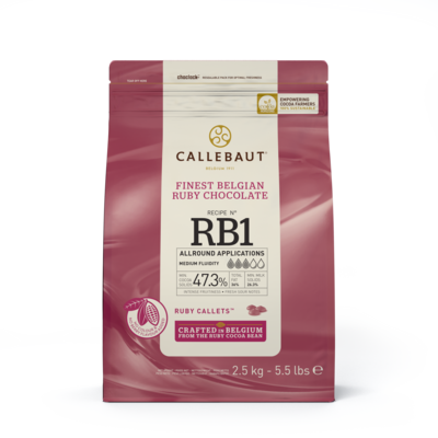 Callebaut Callets - Ruby - 2,5 kg