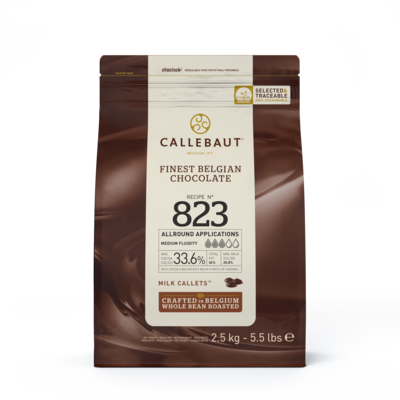 Callebaut Callets - Melk 823 - 2,5 kg (33.6 % cacao solids)