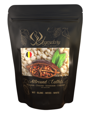 Callebaut Callets - Belgische witte chocolade - W2 (250gr-500gr-1kg)