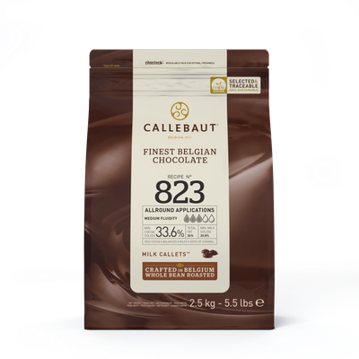 Callebaut Callets - Melk 823 - 2,5 kg (33.6 % cacao solids)