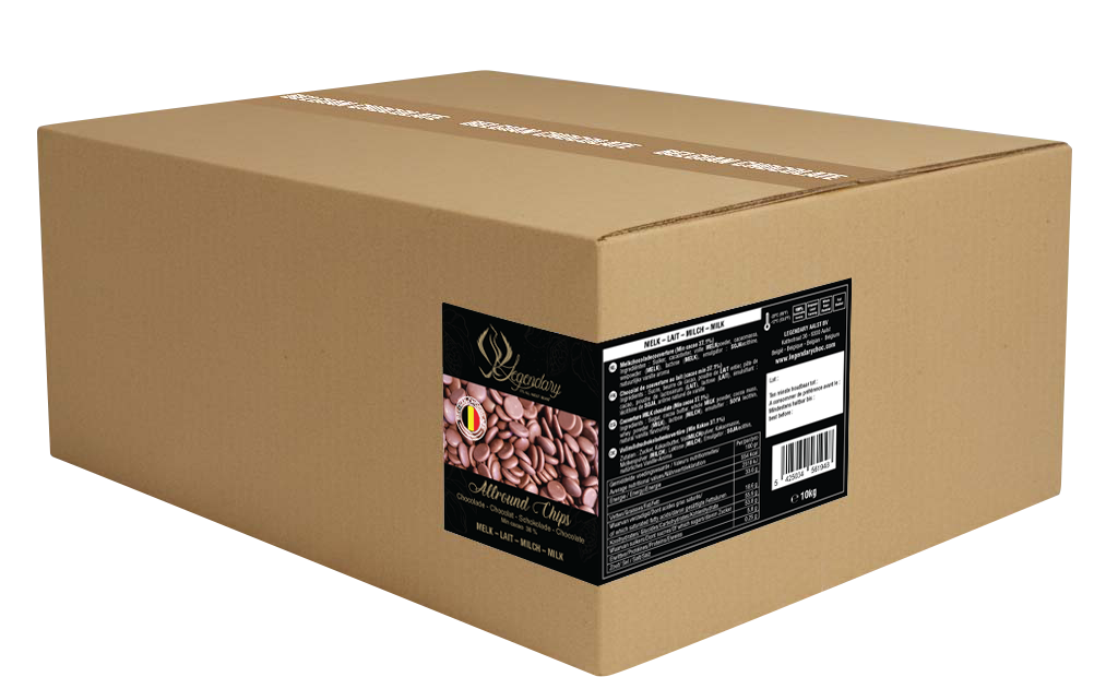 Belgian Milk Chocolate Chips - 37.1%