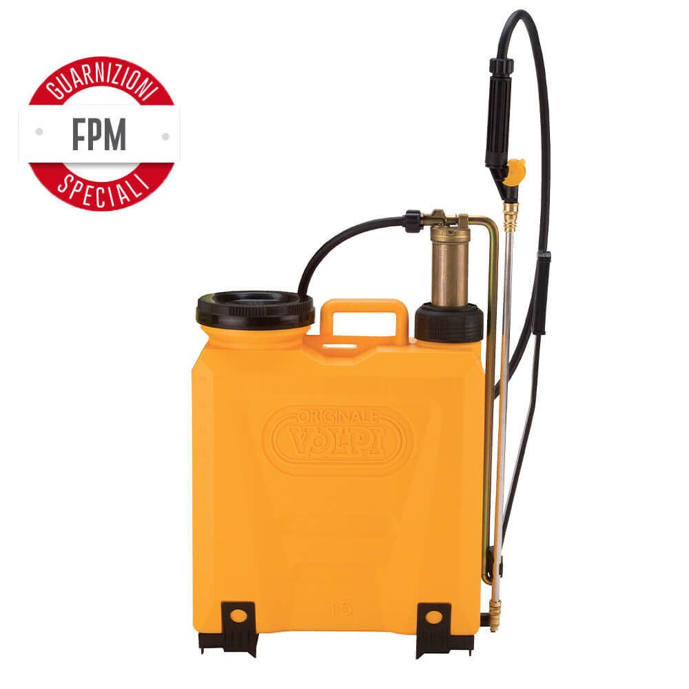 Volpi rugsproeier knapzaksproeier - UNI - 15 Liter - Messing pomp