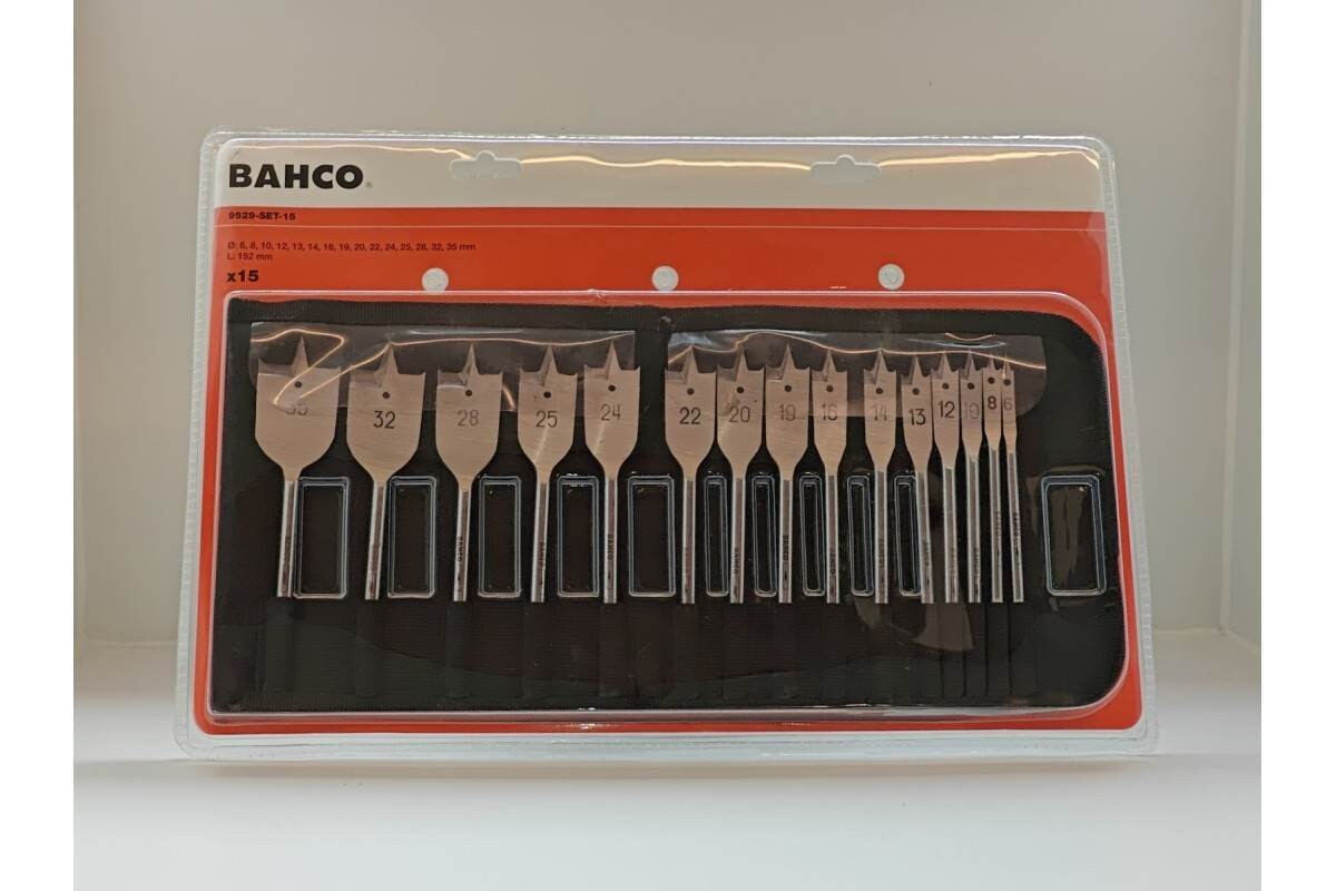 Bahco speedboren 15-Delig