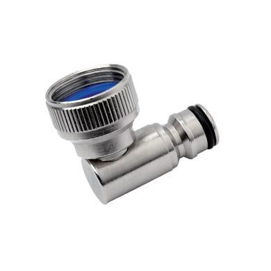 Colortap draaibare koppeling chroom haspel swivel 90° 3/4&quot;