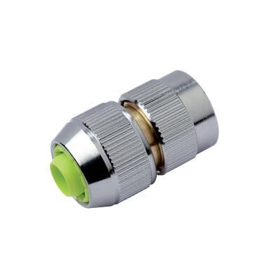 Colortap chroom slangstuk + spanmoer 16-19mm