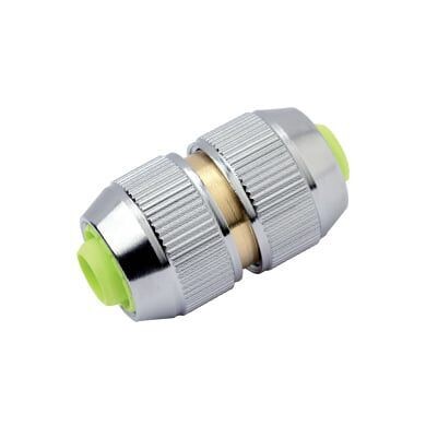 Colortap chroom slangverbindingsstuk + spanmoer 16-19mm