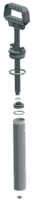 Volpi complete plastic pomp Druksproeier 4, 6, 8 en 10 liter