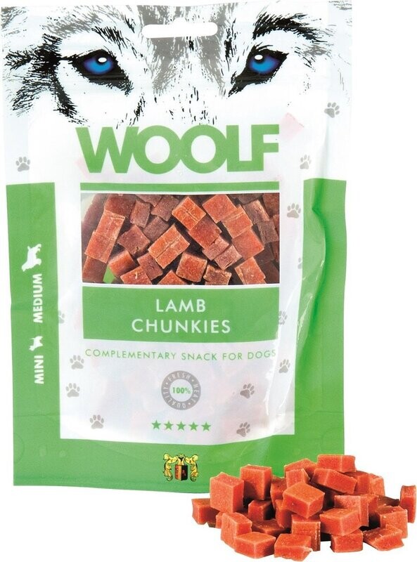 Woolf complementary snack - Lamb Chunkies