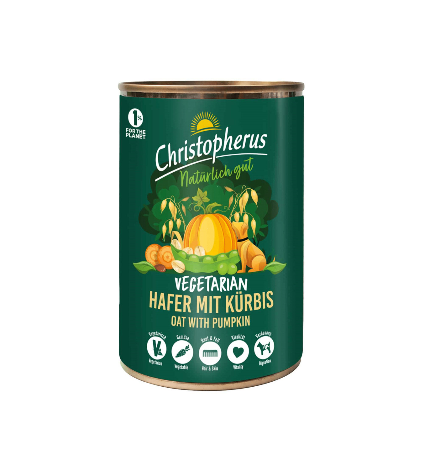 Christopherus Vegetarisch - Haver met Pompoen